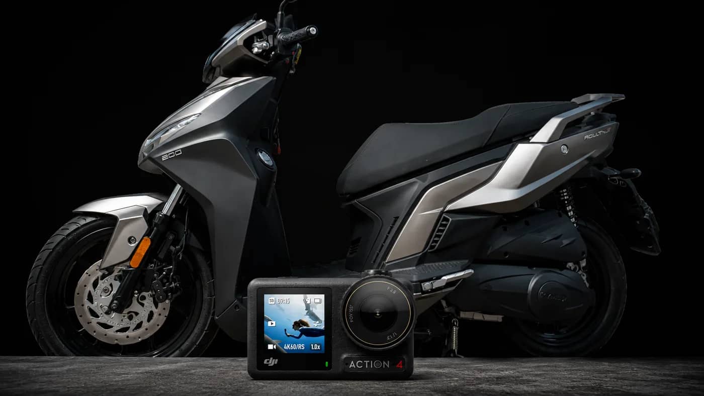 Rent Kymco Agility for 7 days - Get a Free DJI Action cam rental