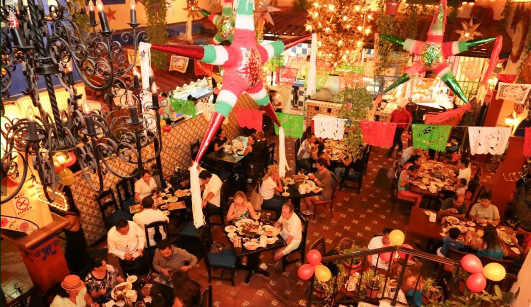 Traditional Yucatecan food served at a small kitchen in downtown Cancun